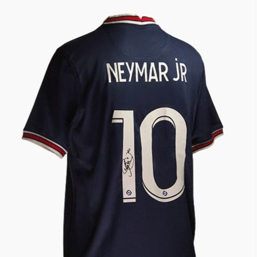 Camisa do PSG autografada pelo Neymar